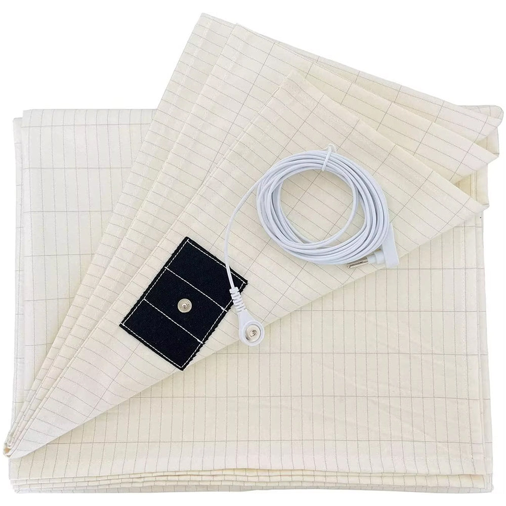 LieDowny Grounding Sheet | Organic Cotton & Silver Earthing Bed Sheet
