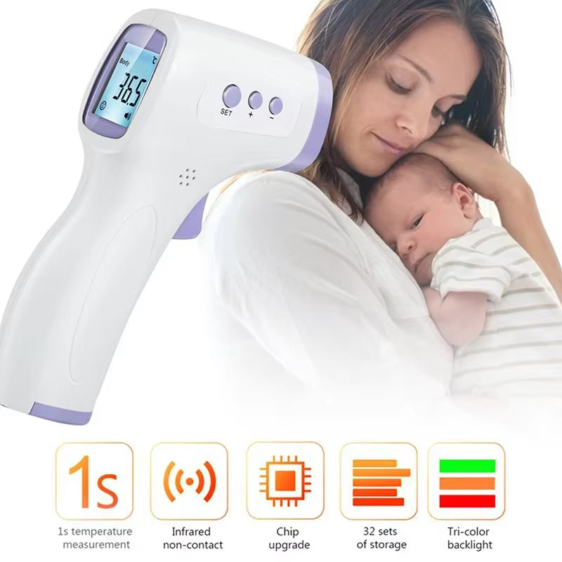 LullaChek contactless baby thermometer infrared 1-second results UK
