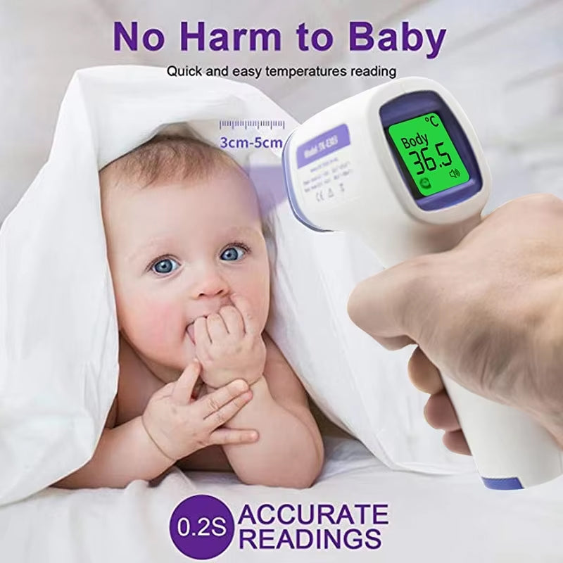 LullaChek contactless baby thermometer infrared 1-second results UK