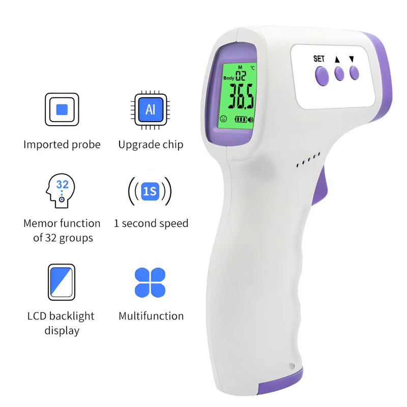 LullaChek contactless baby thermometer infrared 1-second results UK
