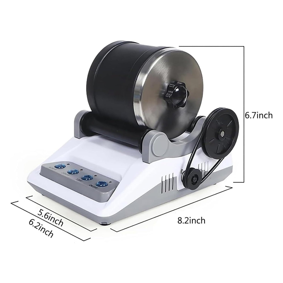 LustGemix Professional Rock Tumbler Kit for Beginners