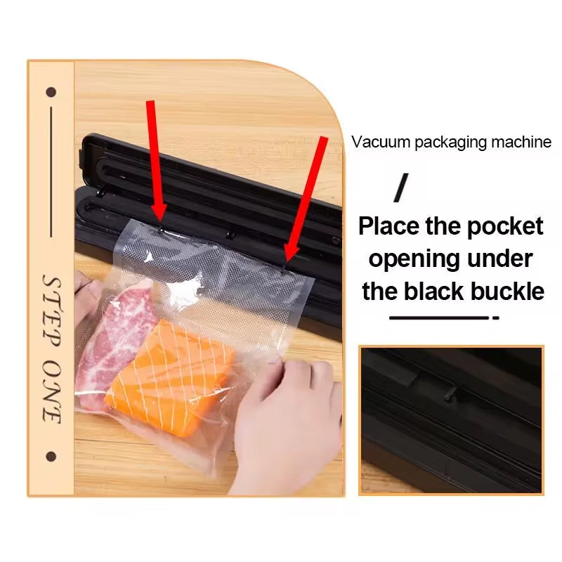 Masifresh Electric Food Vacuum Sealer for Long-Term Preservation