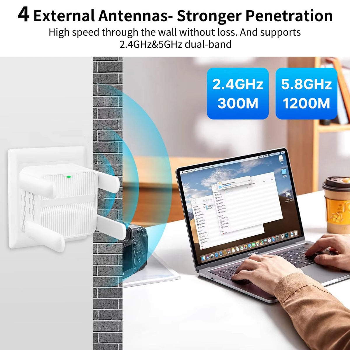 MaxiSigfi WiFi Extender