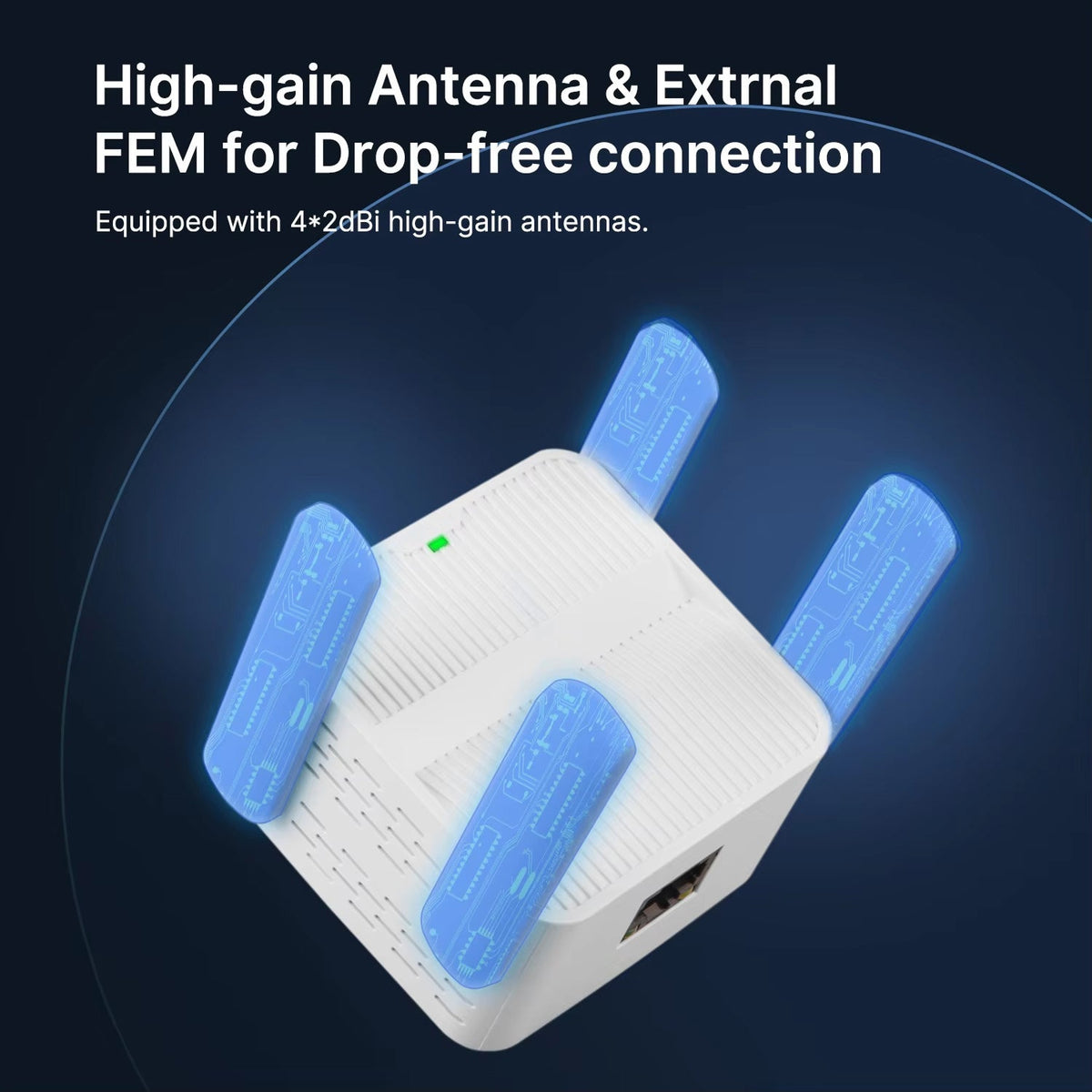 MaxiSigfi WiFi Extender