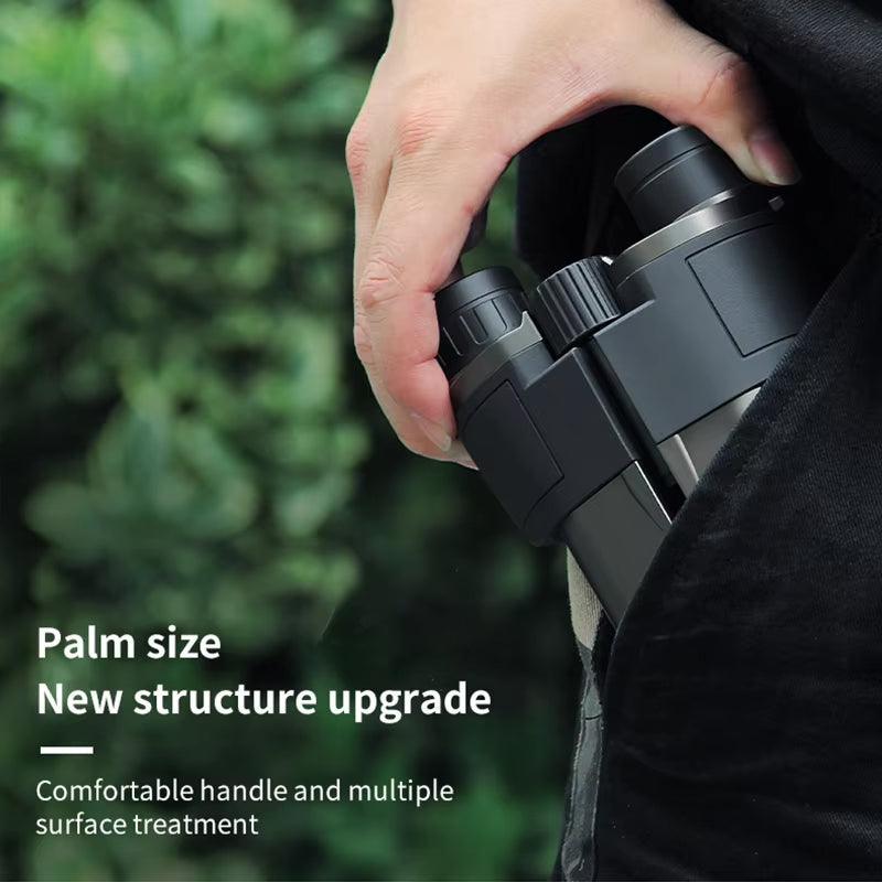 MikoSpek 10X Compact Binoculars with BAK4 Prisms