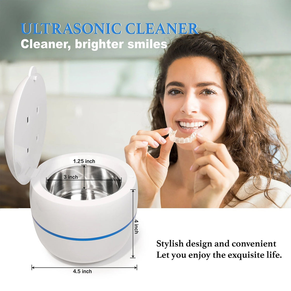 MintPolu Ultrasonic Dental Cleaner