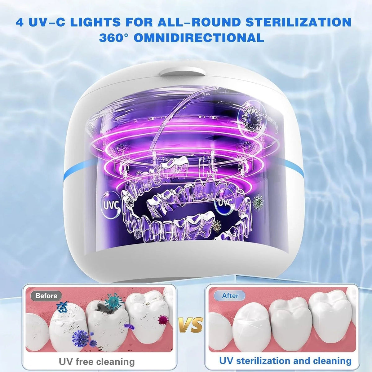 MintPolu Ultrasonic Dental Cleaner