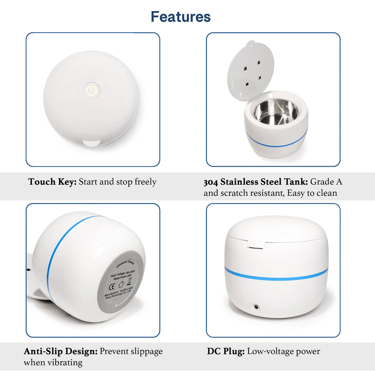 MintPolu Ultrasonic Dental Cleaner