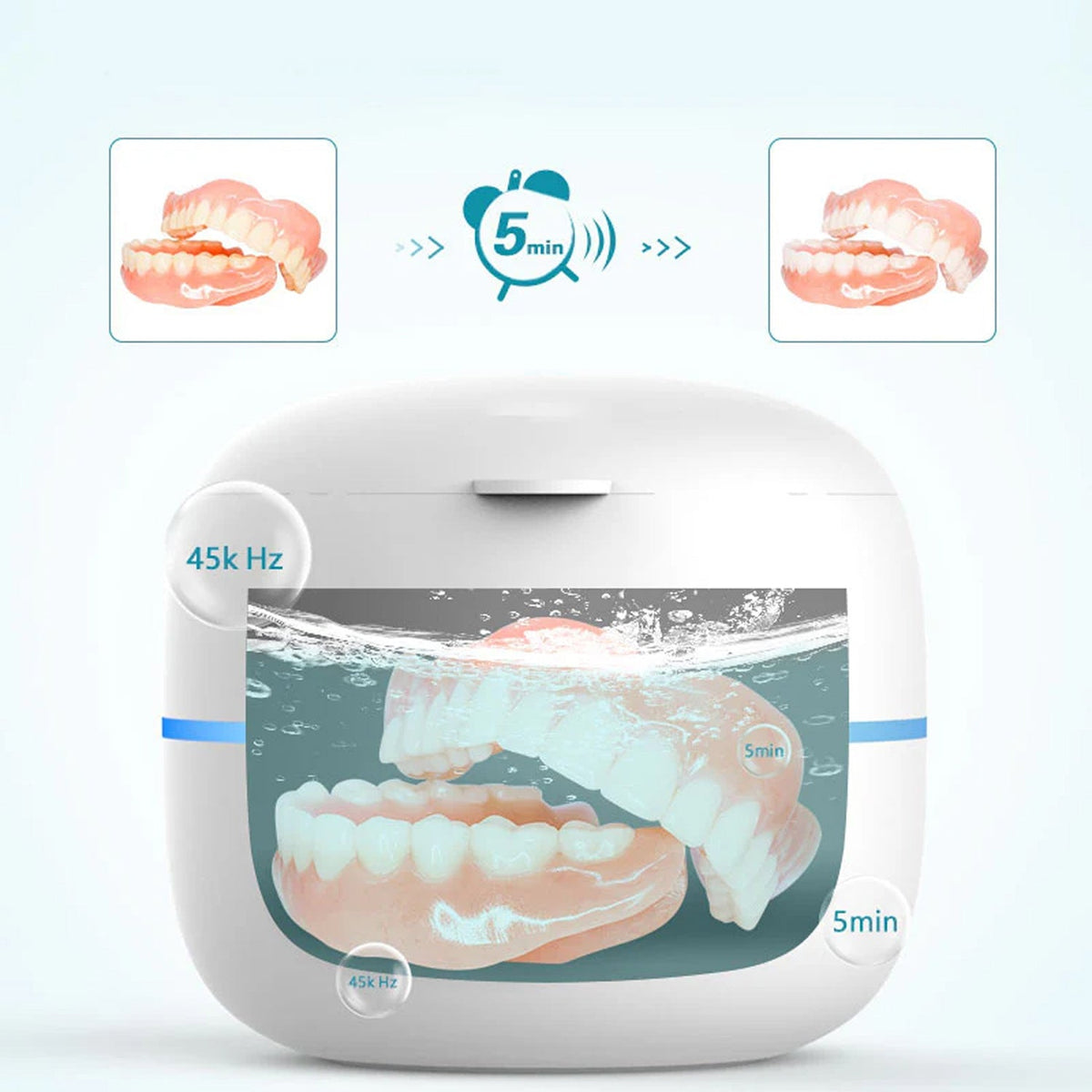 MintPolu Ultrasonic Dental Cleaner