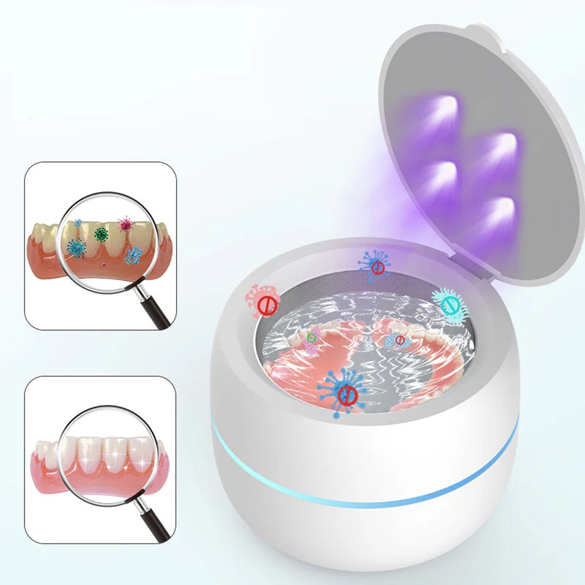 MintPolu Ultrasonic Dental Cleaner