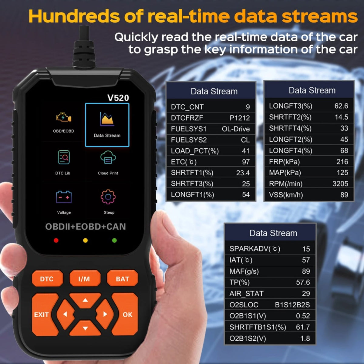 Motorpert OBD2 Scanner Car Diagnostic Tool