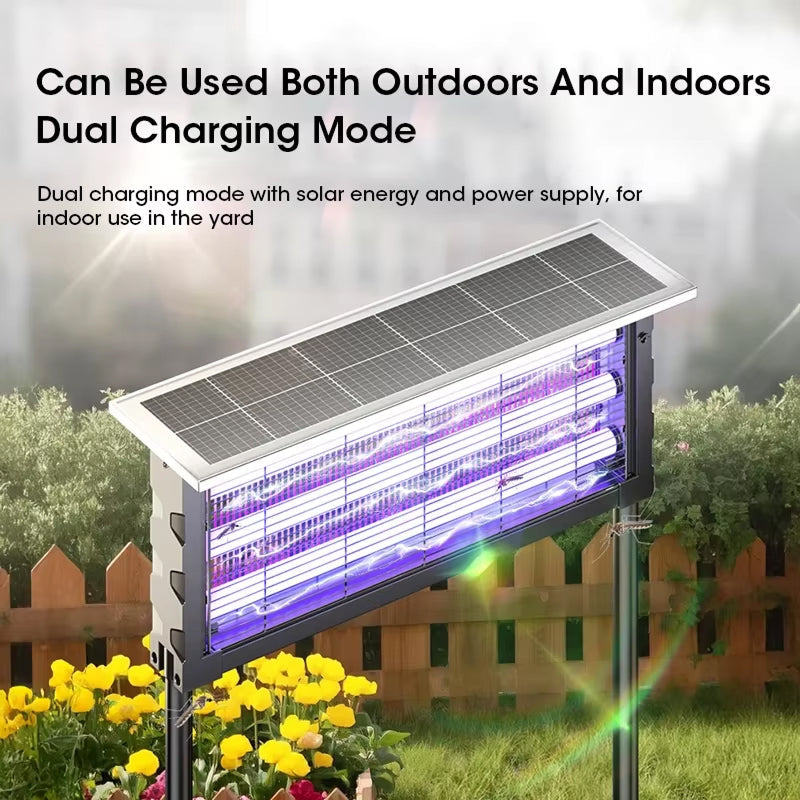 Mozzapx Solar Power Bug Zapper for UK Gardens & Patios