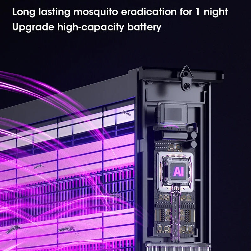 Mozzapx Solar Power Bug Zapper for UK Gardens & Patios