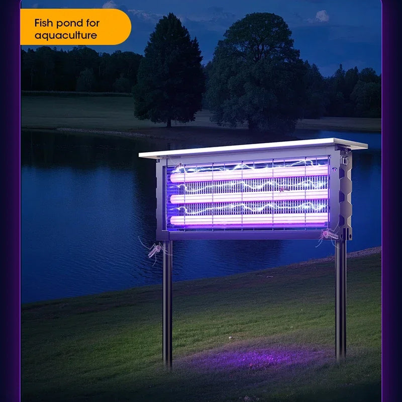 Mozzapx Solar Power Bug Zapper for UK Gardens & Patios
