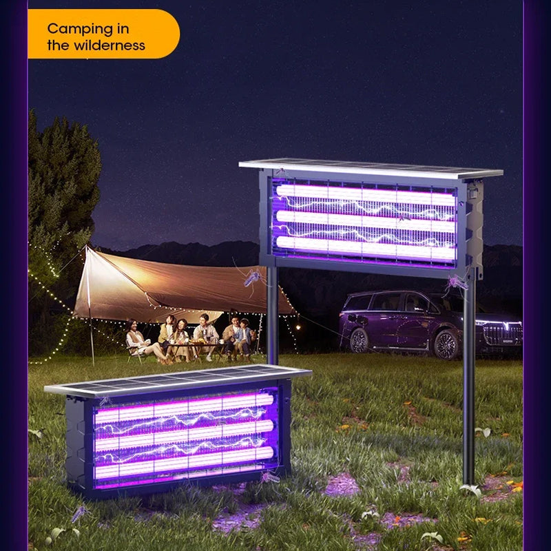 Mozzapx Solar Power Bug Zapper for UK Gardens & Patios
