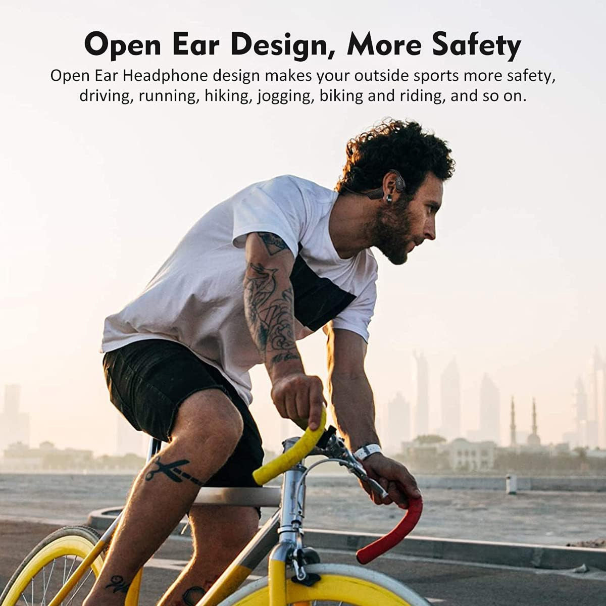 RunxiBuds Open-Ear Bone Conduction Running Headphones UK