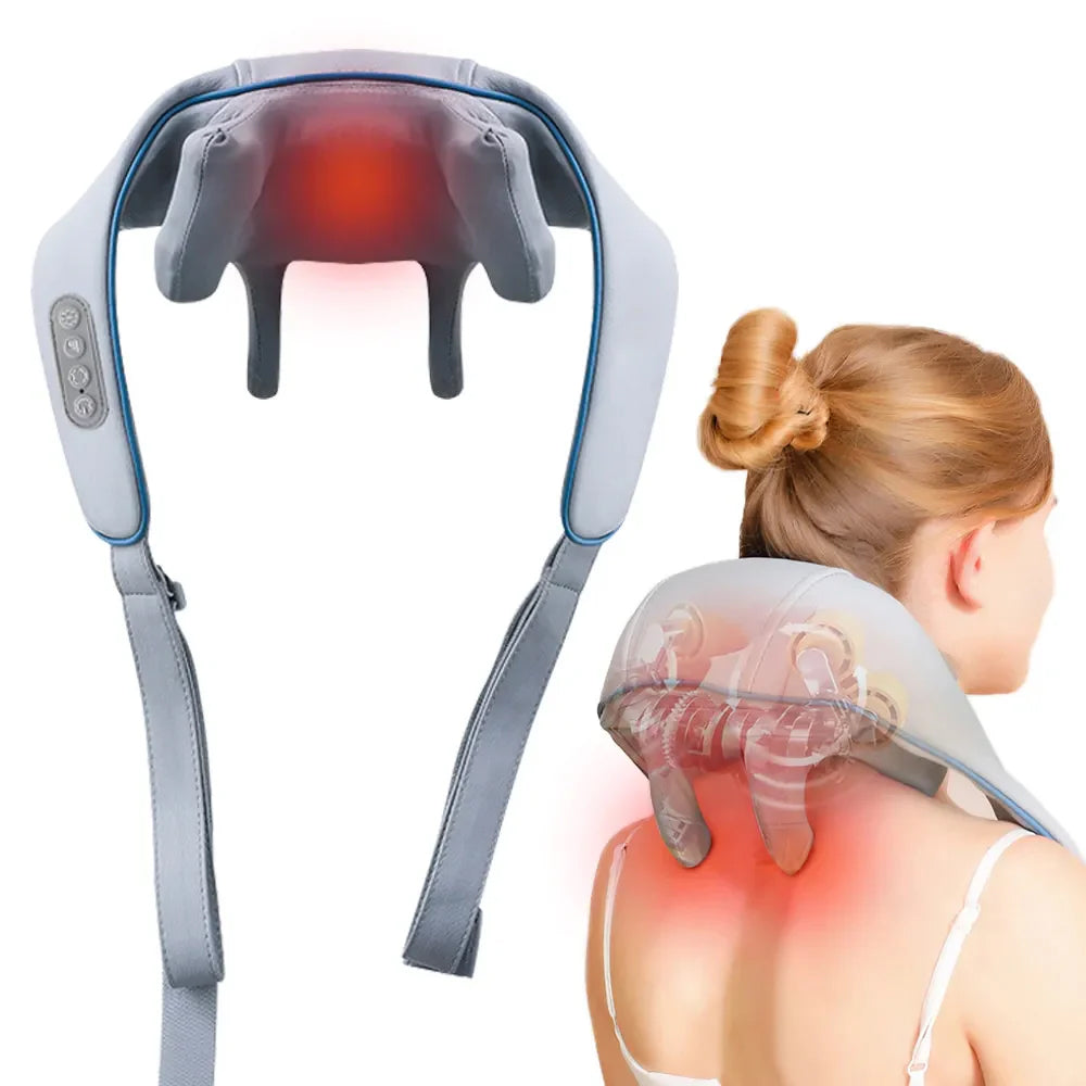 Professional Cordless Neck and Shoulder Massager for Pain Relief