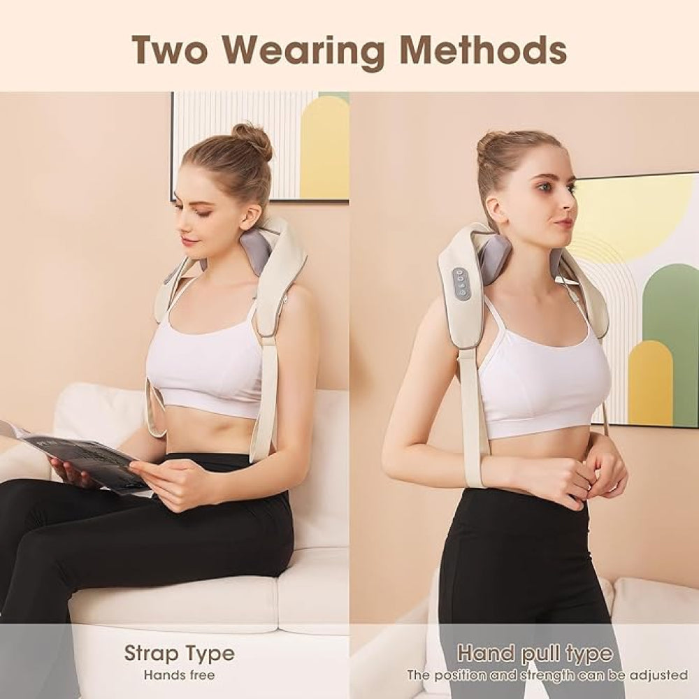 Professional Cordless Neck and Shoulder Massager for Pain Relief
