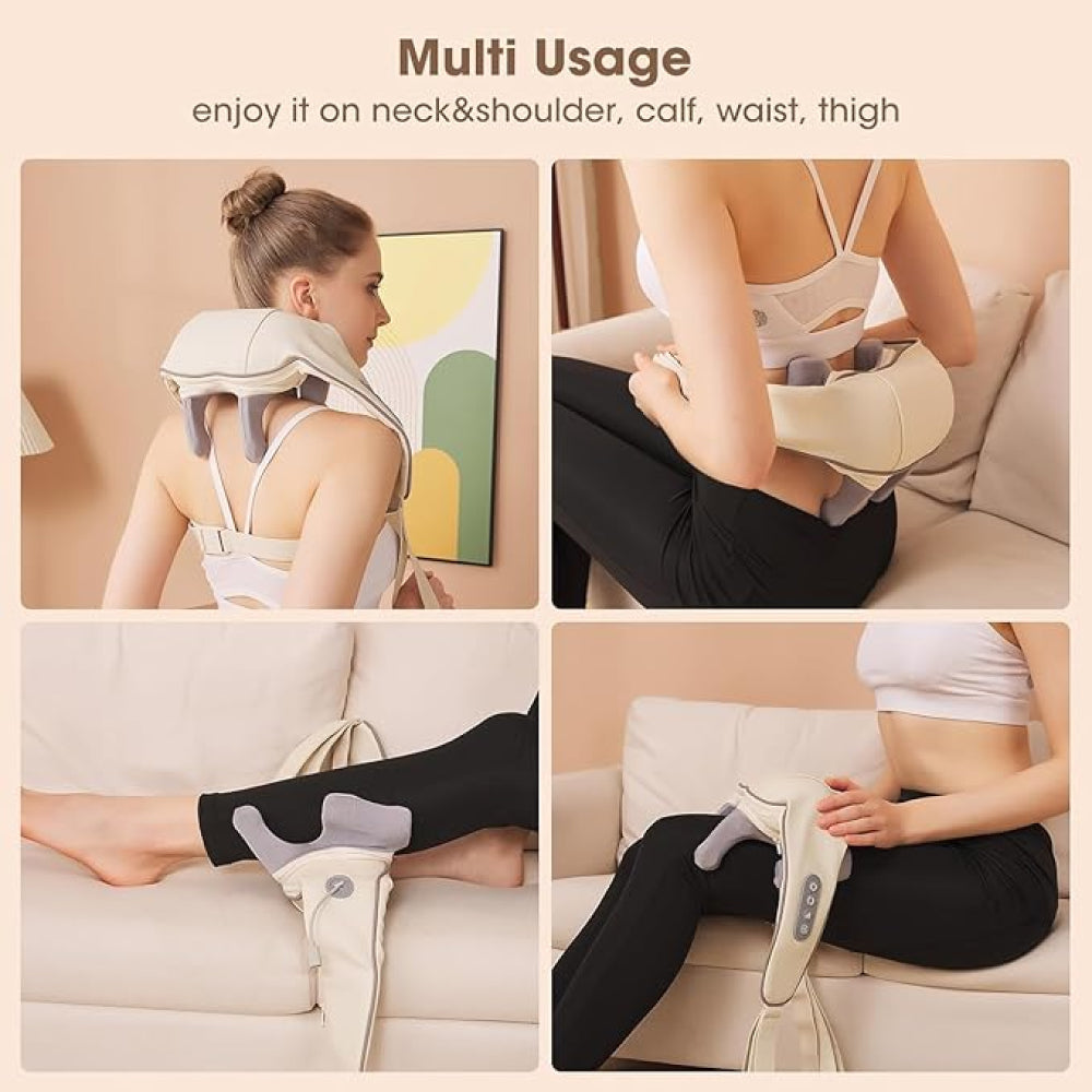 Professional Cordless Neck and Shoulder Massager for Pain Relief