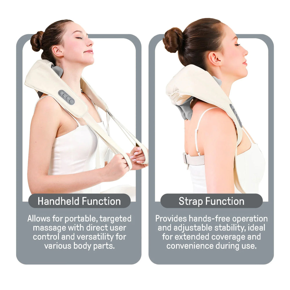 Professional Cordless Neck and Shoulder Massager for Pain Relief
