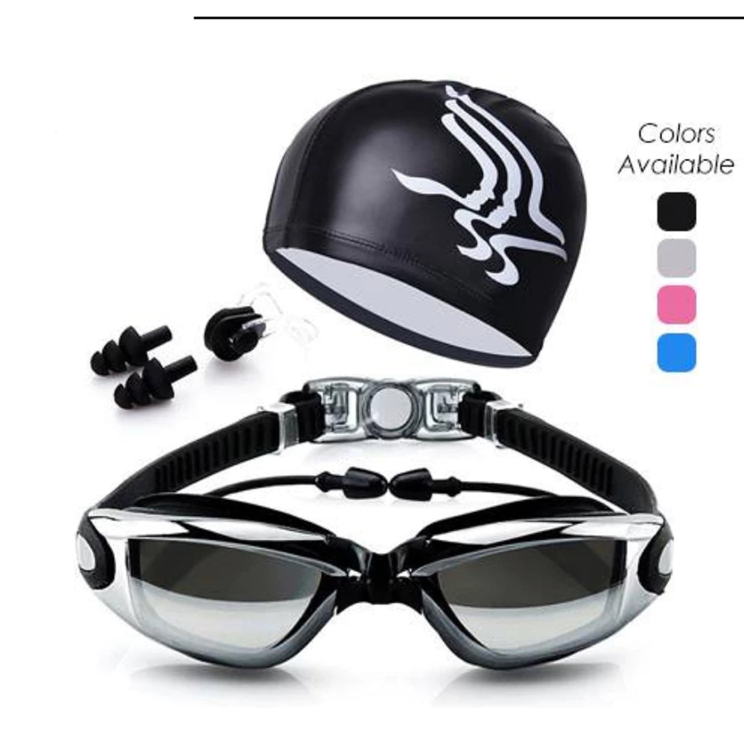 NexFinix Professional Swimming Goggles with Anti-Fog HD Lenses