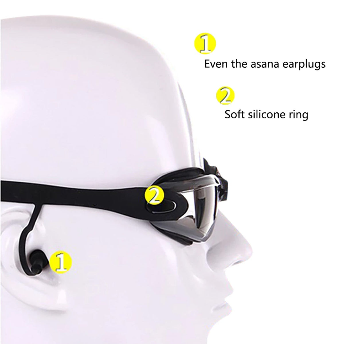 NexFinix Professional Swimming Goggles with Anti-Fog HD Lenses