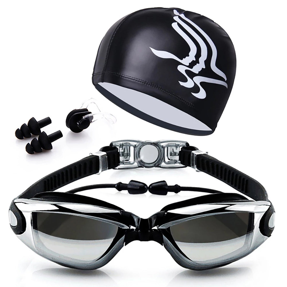 NexFinix Professional Swimming Goggles with Anti-Fog HD Lenses