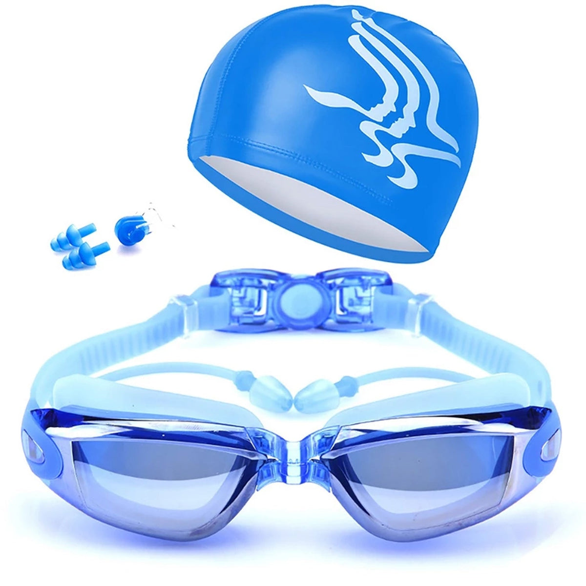 NexFinix Professional Swimming Goggles with Anti-Fog HD Lenses