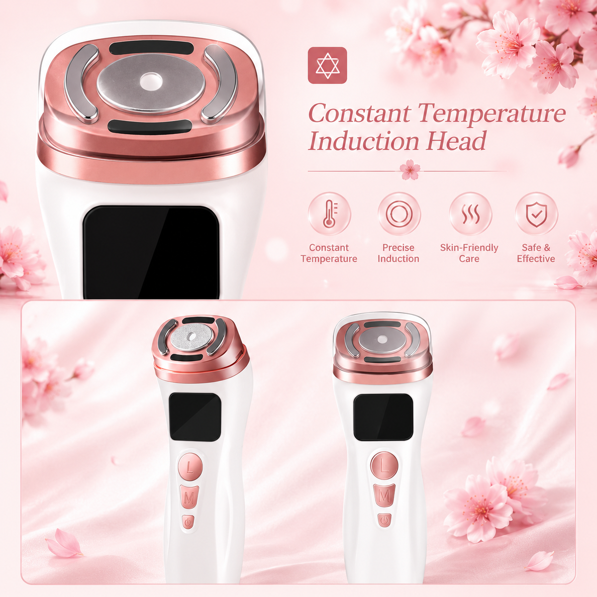 Faceluxir Facial Toning Device | EMS & Thermal Contouring Wand