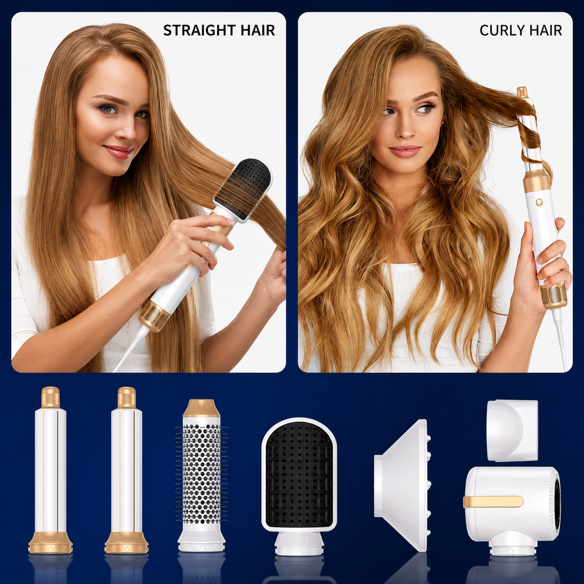 Stylixari 7-in-1 Hair Styler | Fast Drying & Airwrap Curling