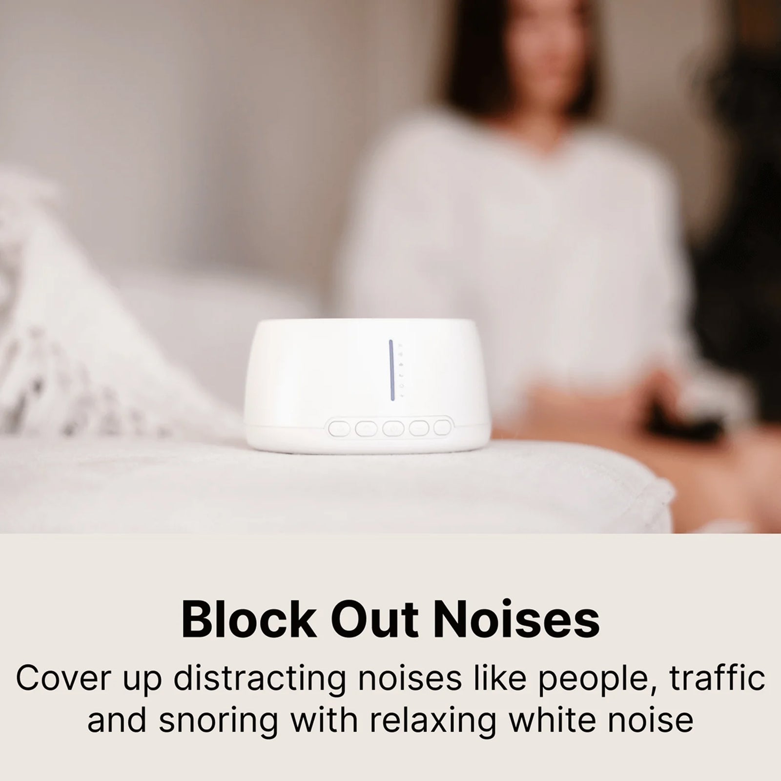 Nursynine Baby White Noise Machine with 30 Soothing Sounds