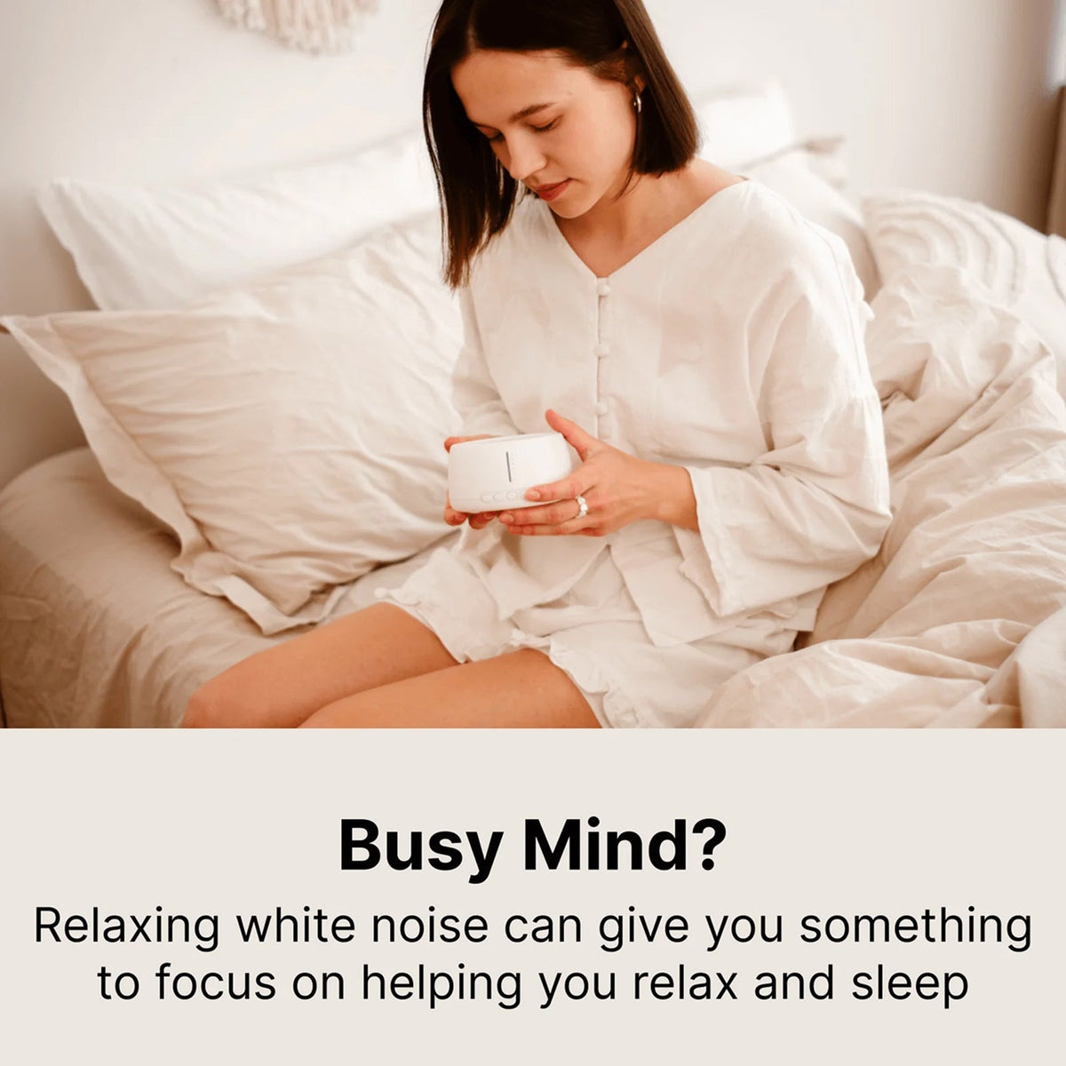 Nursynine Baby White Noise Machine with 30 Soothing Sounds