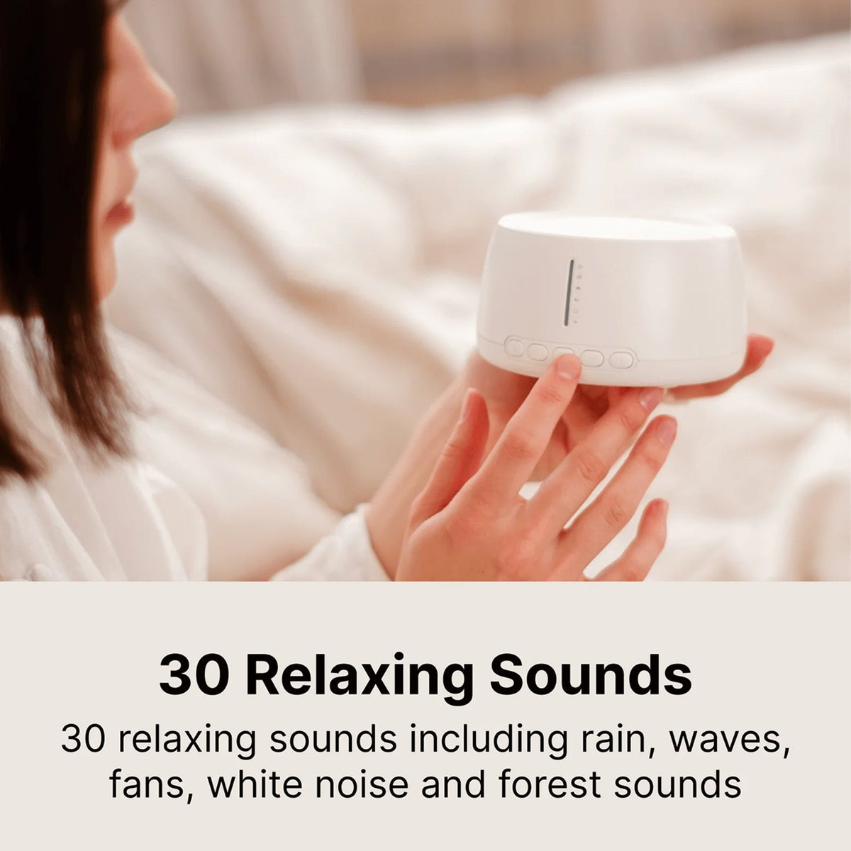 Nursynine Baby White Noise Machine with 30 Soothing Sounds