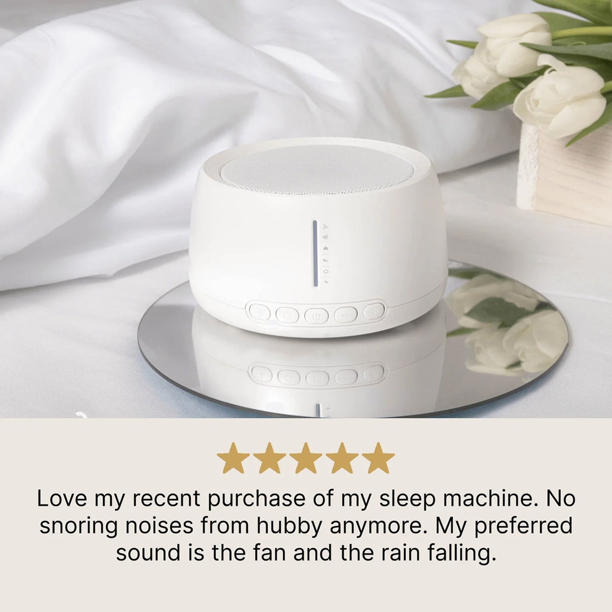 Nursynine Baby White Noise Machine with 30 Soothing Sounds