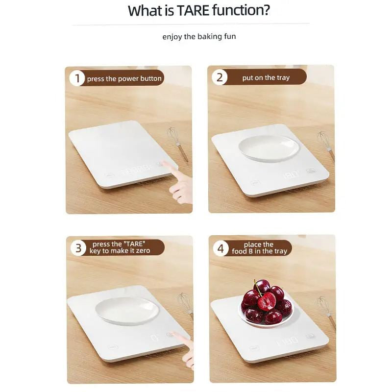 NutryMace Smart Nutrition Kitchen Scale for Macro Tracking