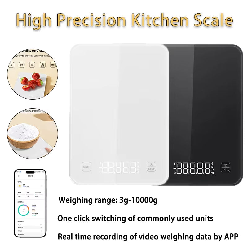 NutryMace Smart Nutrition Kitchen Scale for Macro Tracking