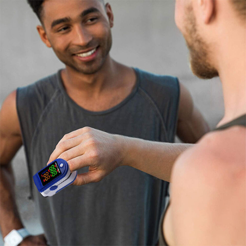 OxiLuny v2 Fingertip Pulse Oximeter | Fast SpO2 & Heart Rate Monitor