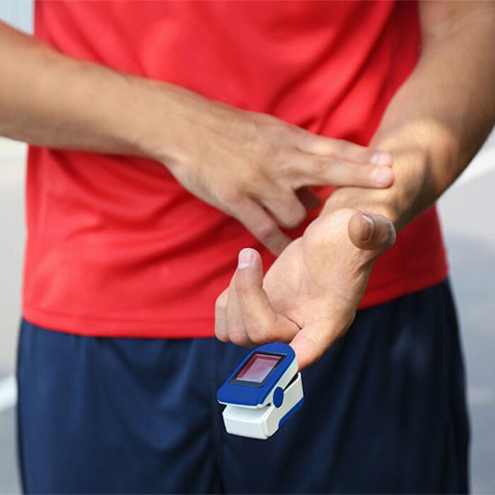 OxiLuny v2 Fingertip Pulse Oximeter | Fast SpO2 & Heart Rate Monitor