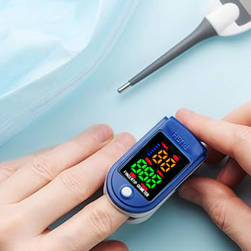 OxiLuny v2 Fingertip Pulse Oximeter | Fast SpO2 & Heart Rate Monitor