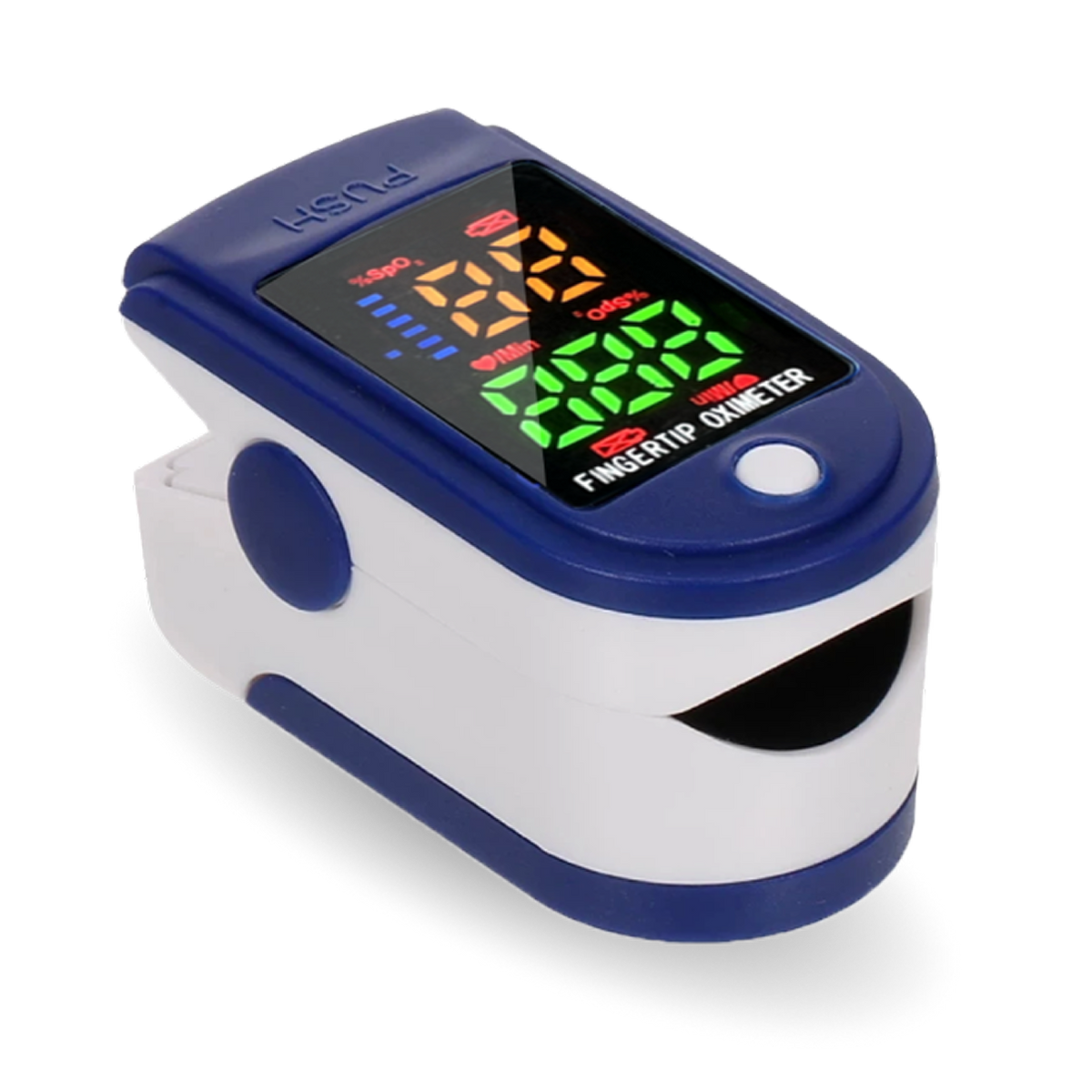 OxiLuny v2 Fingertip Pulse Oximeter | Fast SpO2 & Heart Rate Monitor
