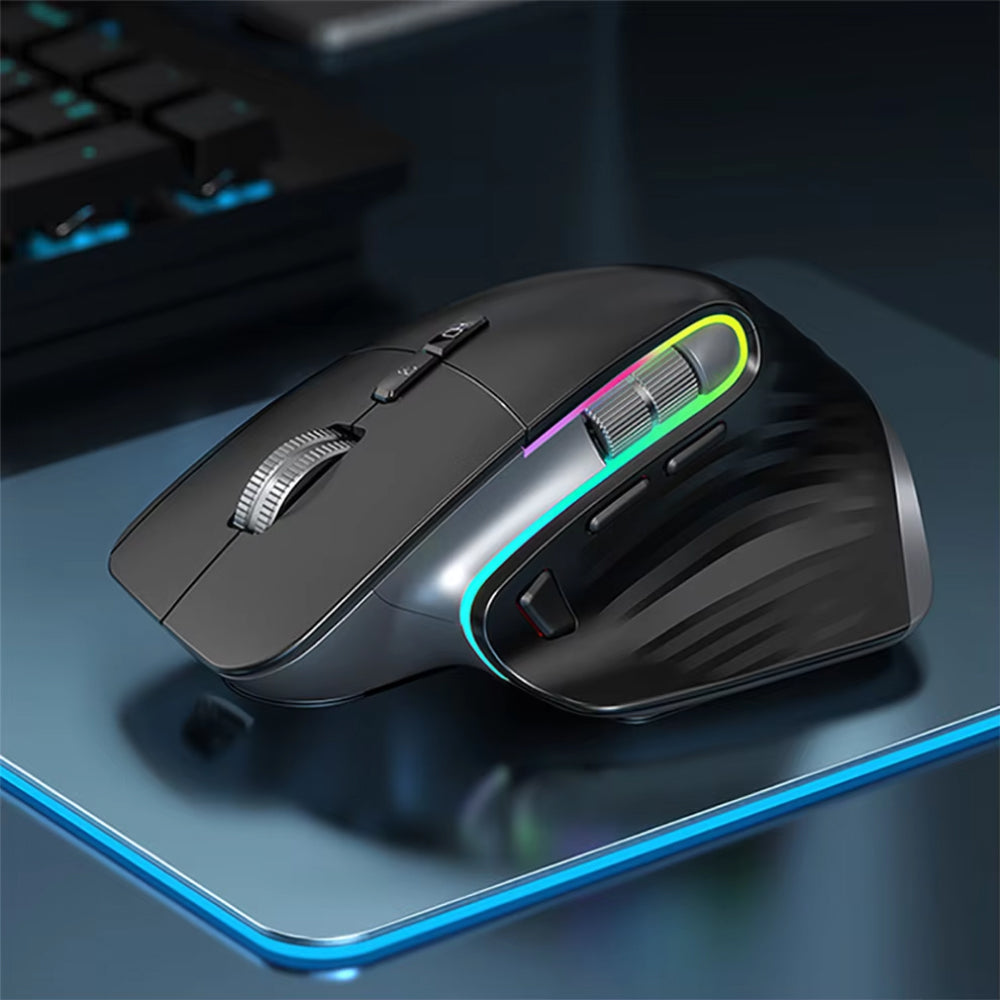 Pamorlix Vertical Mouse UK - 4000 DPI Ergonomic Wireless Mouse