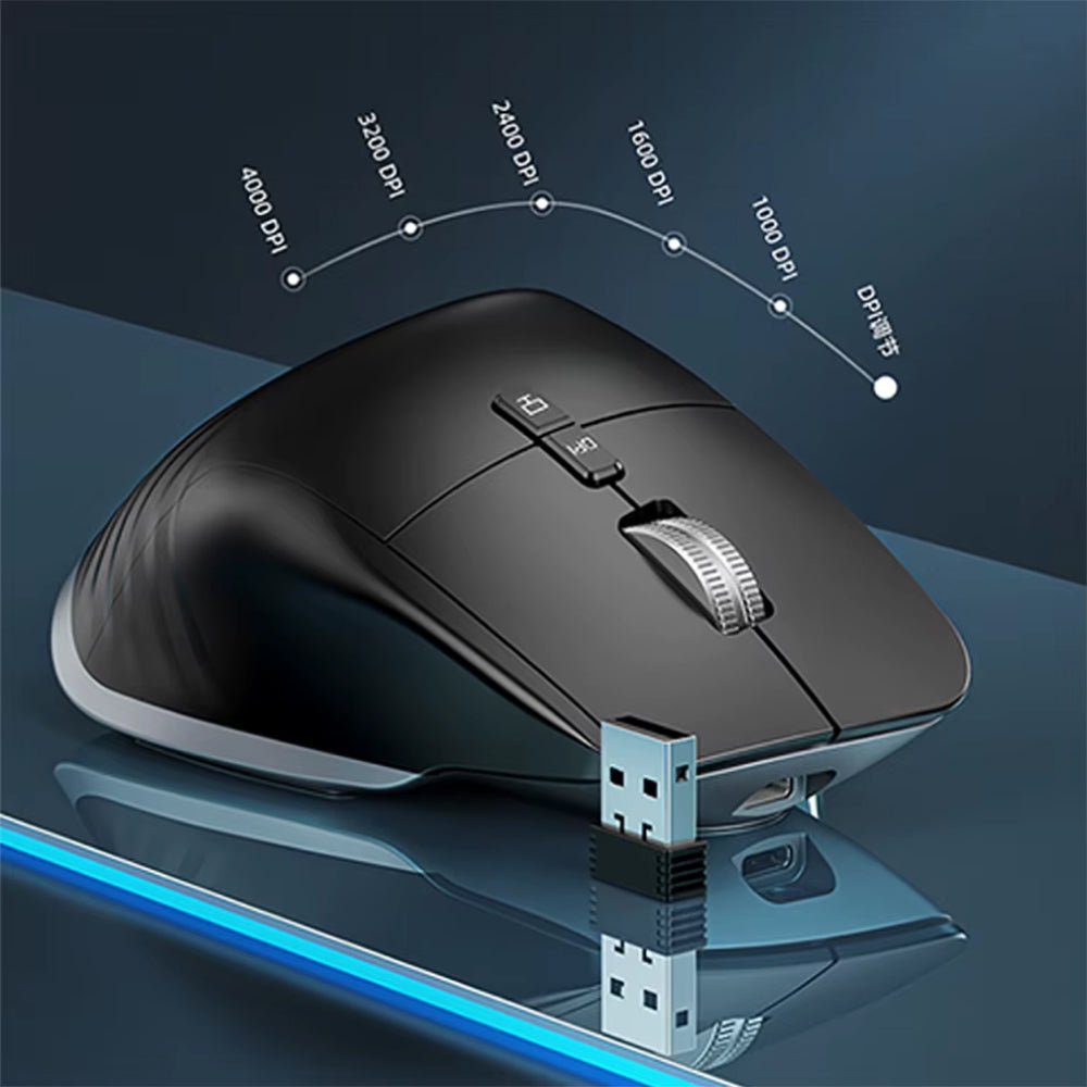Pamorlix Vertical Mouse UK - 4000 DPI Ergonomic Wireless Mouse