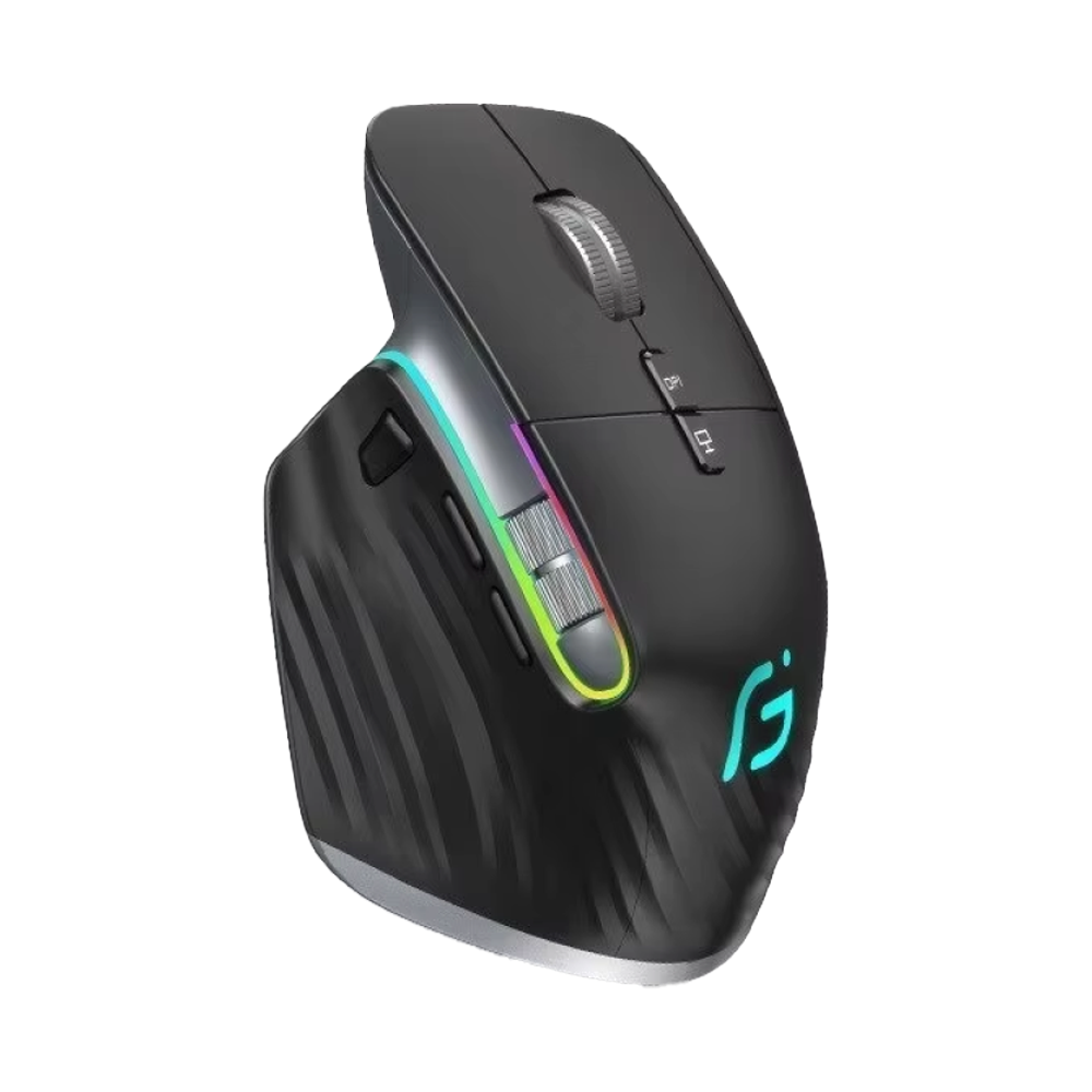 Pamorlix Vertical Mouse UK - 4000 DPI Ergonomic Wireless Mouse