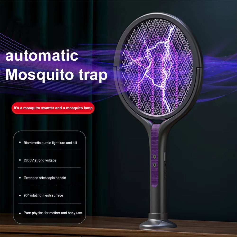 PesZapper 3-in-1 Telescopic Electric Fly Swatter