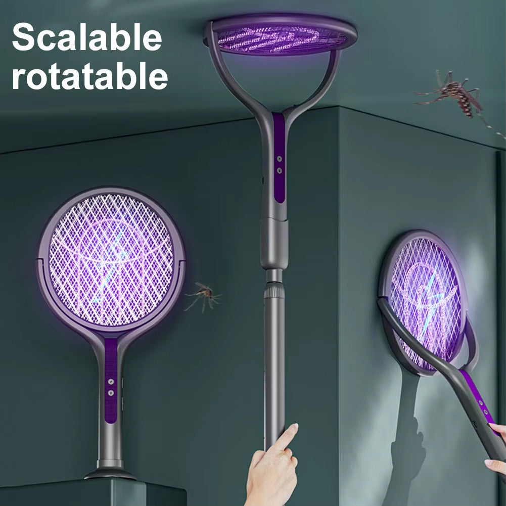 PesZapper 3-in-1 Telescopic Electric Fly Swatter