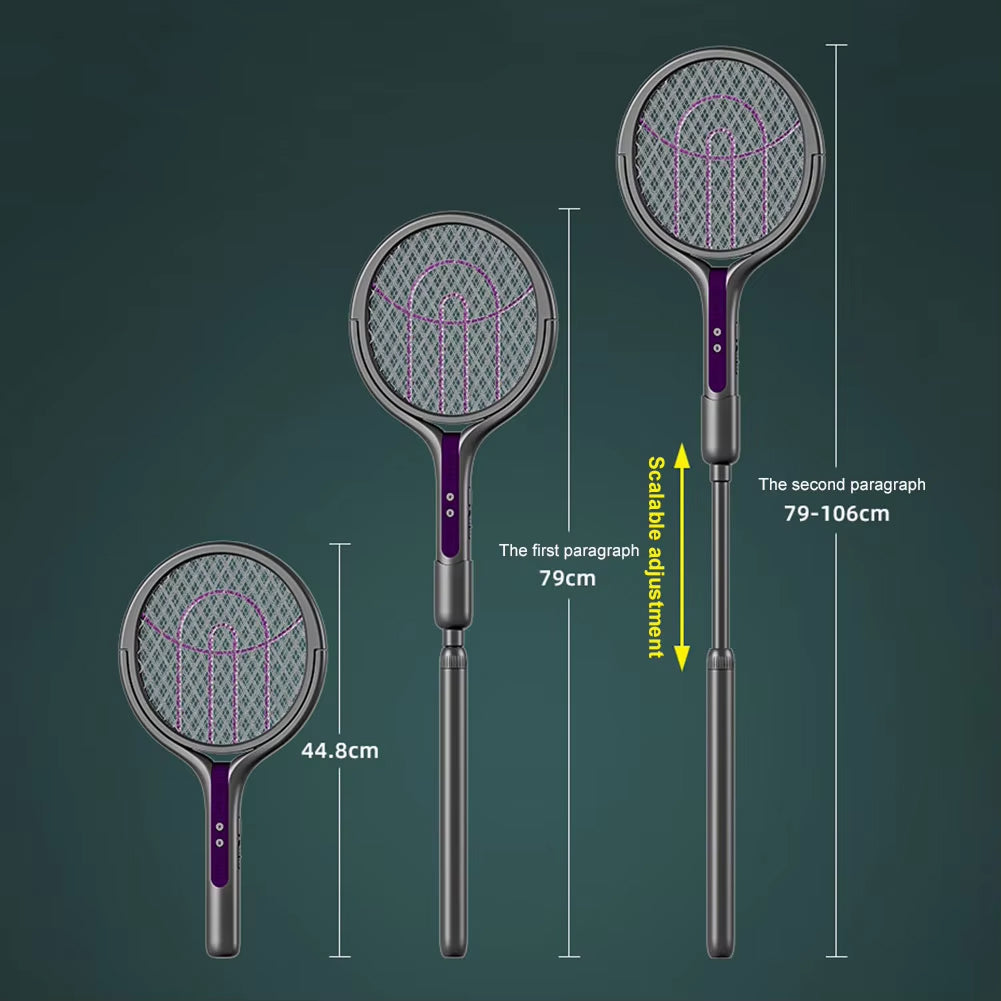 PesZapper 3-in-1 Telescopic Electric Fly Swatter
