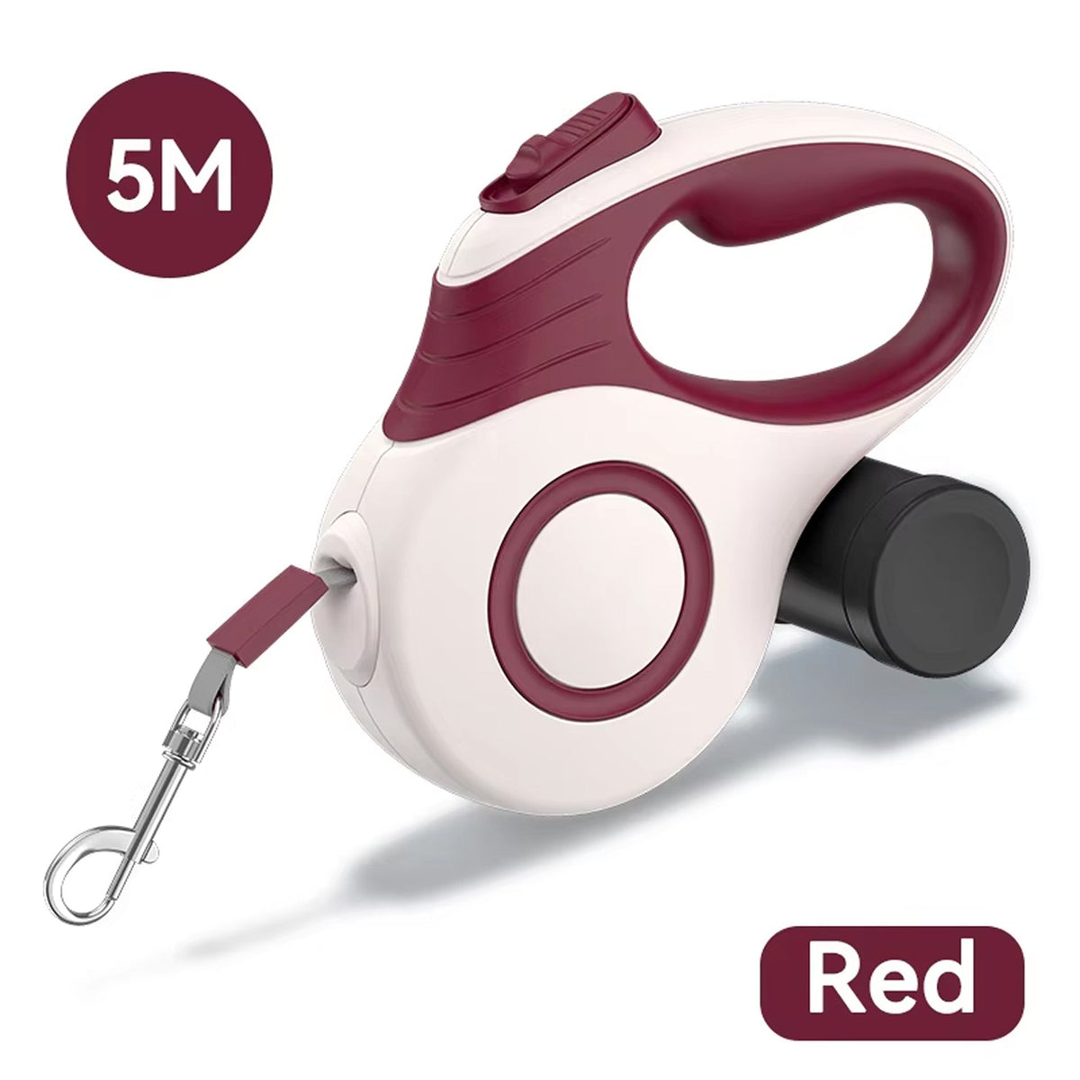 PettyLix Retractable Dog Leash | 360° Anti-Tangle 3M/5M Lead