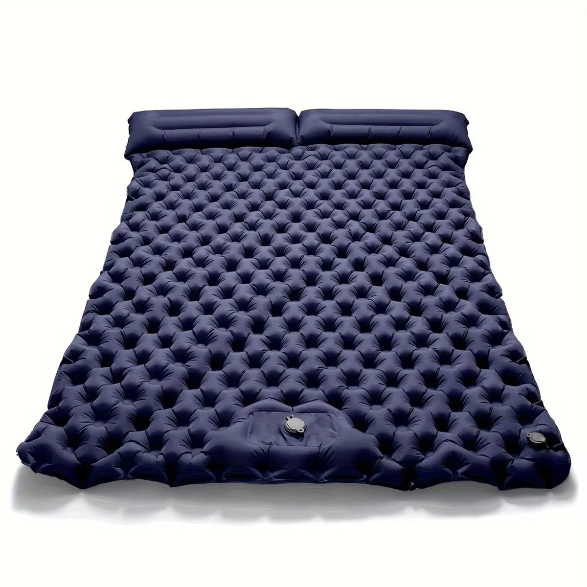PilloAiri 4-Inch Inflatable Camping Mattress with Built-In Foot Pump