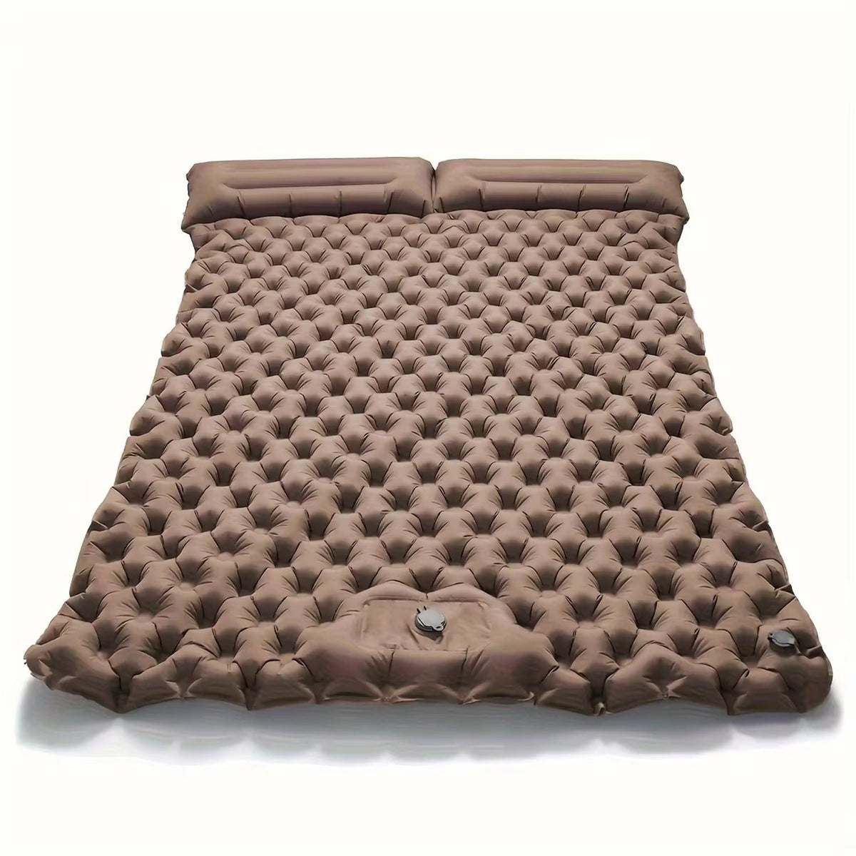 PilloAiri 4-Inch Inflatable Camping Mattress with Built-In Foot Pump
