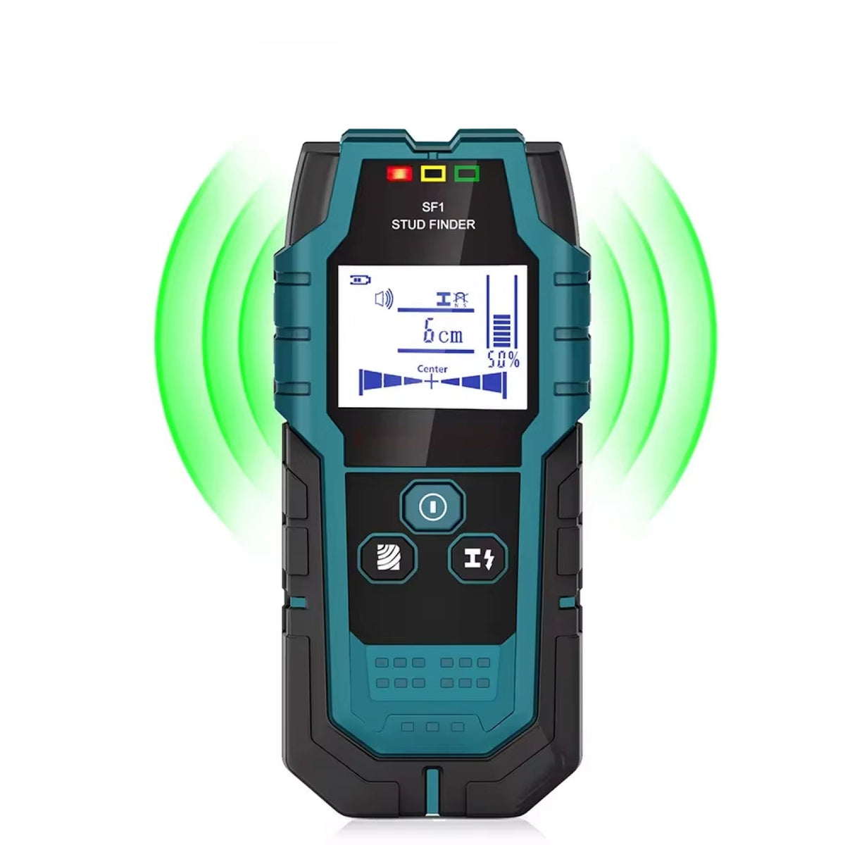 PinWaller v2 Digital Stud Wall Detector & Live AC Scanner